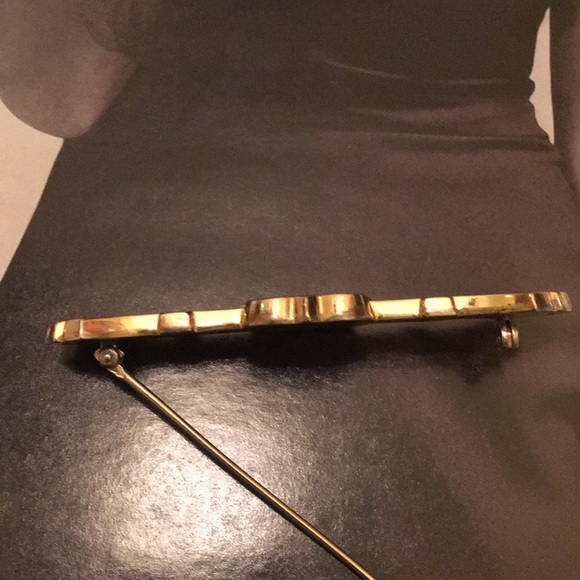 Antique 10k 1 -20 GF top brooch by F.M.CO - Picture 5 of 7